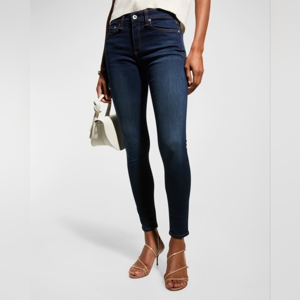 Rag & Bone Cate Mid-Rise Skinny Ankle Jeans - Picture 5 of 17